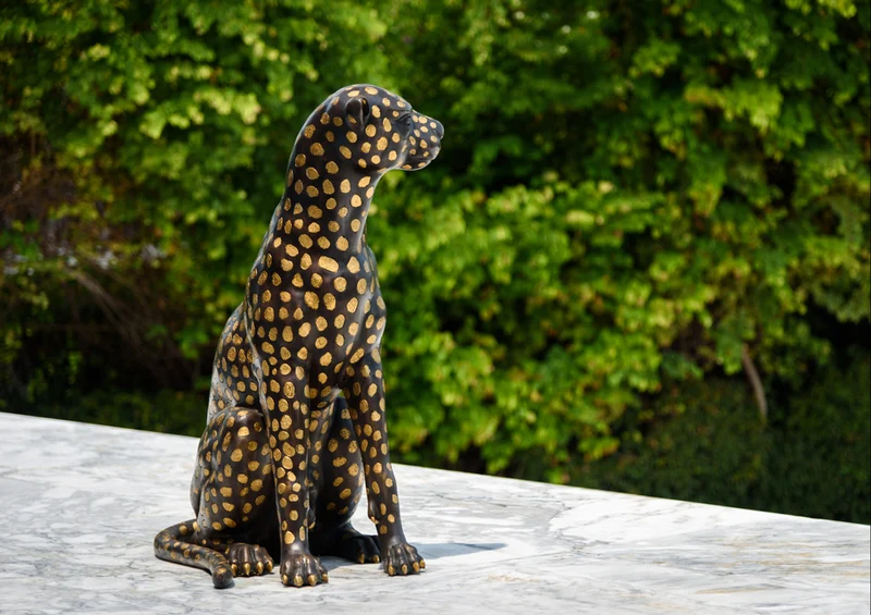 76895 Hintergründe - Leopard Puzzle