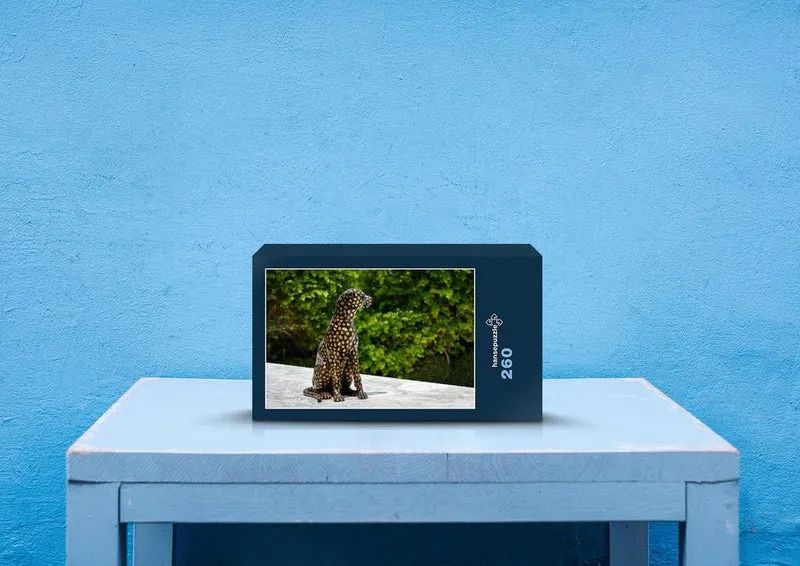 76895 Hintergründe - Leopard Puzzle