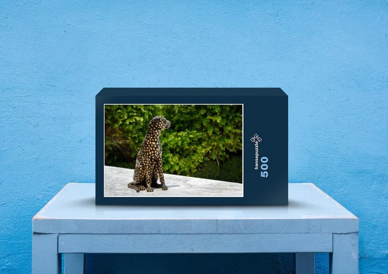 76895 Hintergründe - Leopard Puzzle