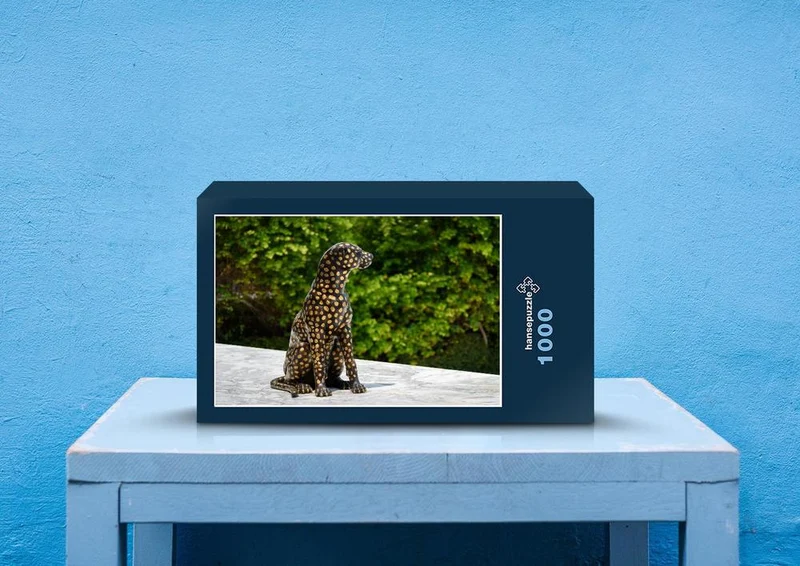 76895 Hintergründe - Leopard Puzzle