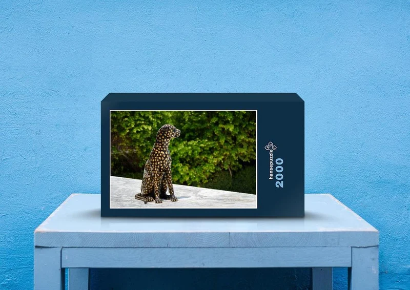 76895 Hintergründe - Leopard Puzzle