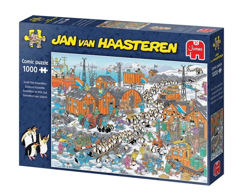 PFG South Pole Expedition / Expédition au Pôle Sud, JVH (1000pcs) (Usage/Used - PUZZLES FOR GOOD)