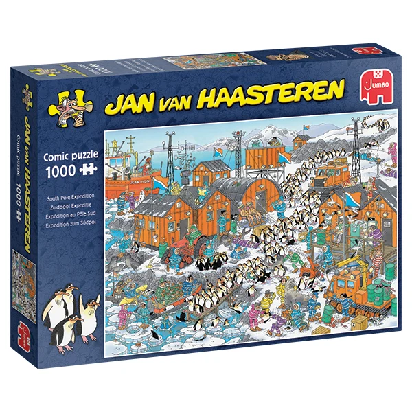 PFG South Pole Expedition / Expédition au Pôle Sud, JVH (1000pcs) (Usage/Used - PUZZLES FOR GOOD)