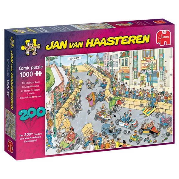 PFG The Soapbox Race / La course de boîtes à savon, JVH (1000pcs) (Usage/Used - PUZZLES FOR GOOD)