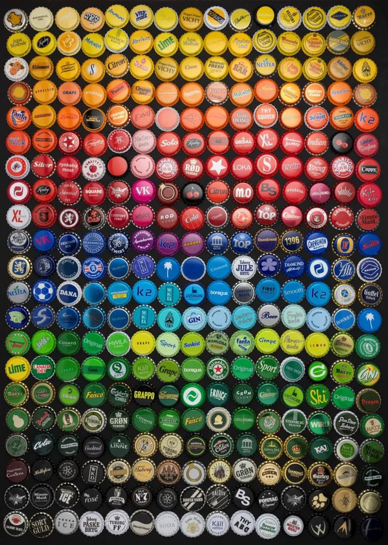 PFG Collage Chapas (Usage/Used - PUZZLES FOR GOOD)