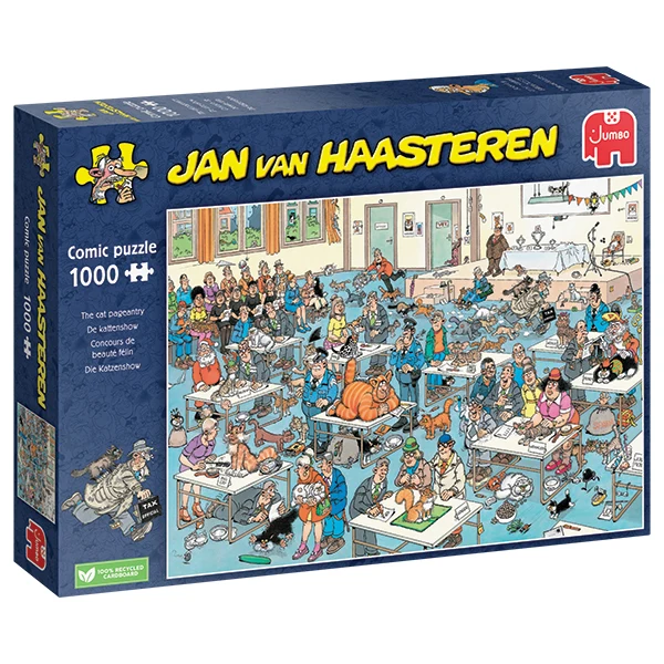 PFG The Cat Pageantry, JVH (1000pcs) (Usage/Used - PUZZLES FOR GOOD)