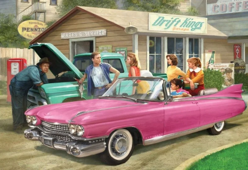 The Pink Caddy