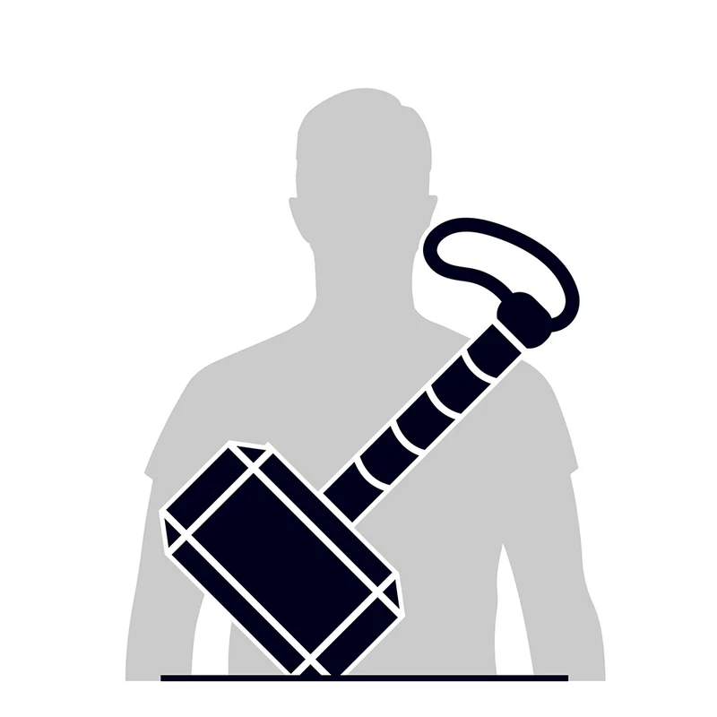 4D Build- Marvel - Mjolnir Thor Hammer