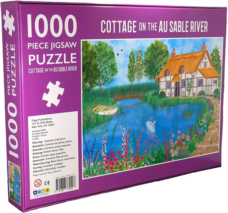 PFG Cottage on the Au Sable River (Usage/Used - PUZZLES FOR GOOD)