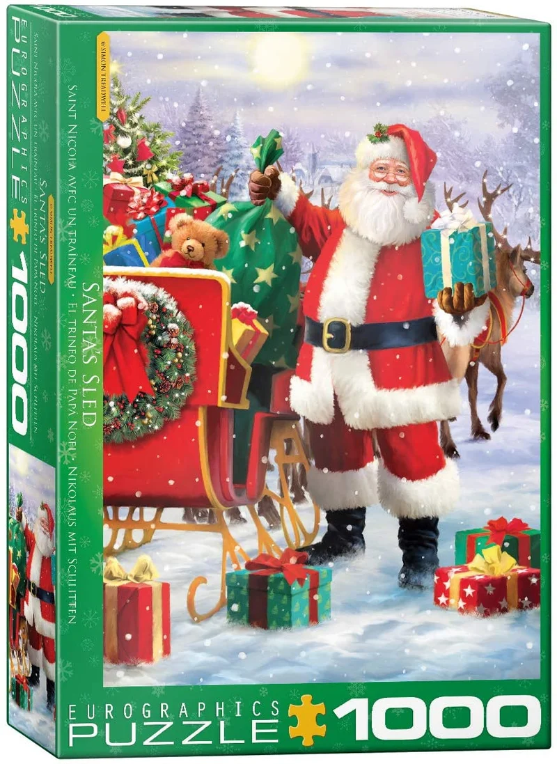 PFG Santa's Sled, Simon Treadwell (Usage/Used - PUZZLES FOR GOOD)