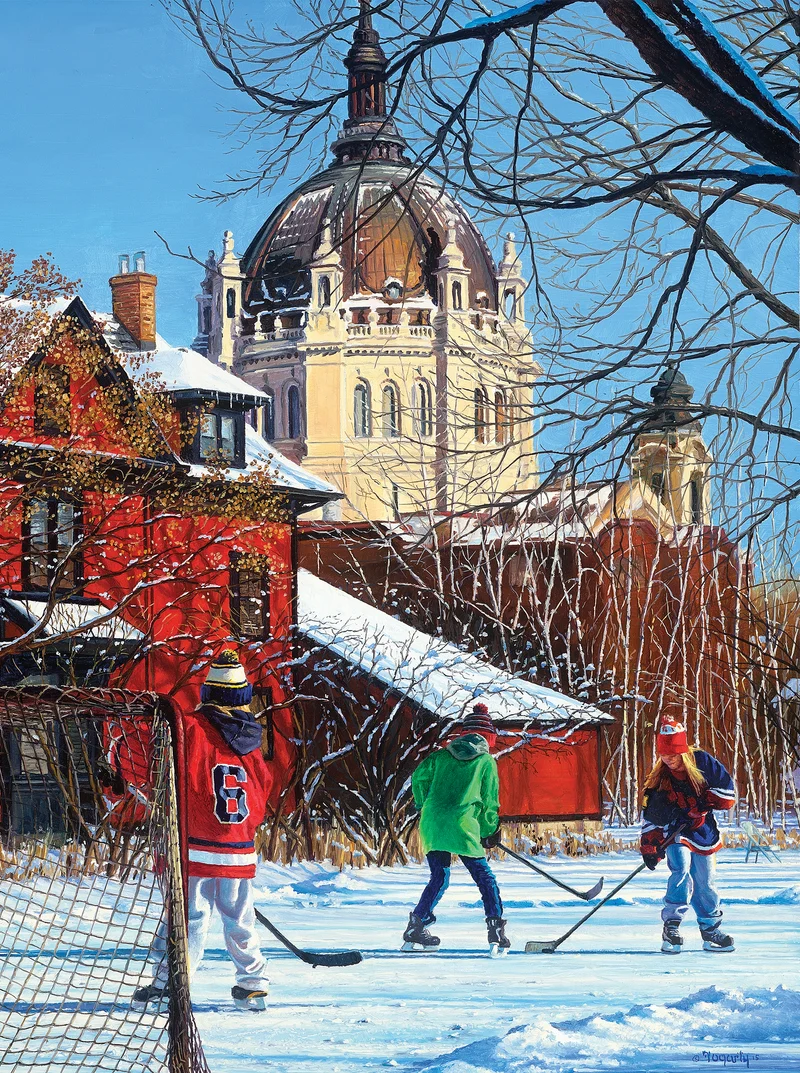 PFG Crocus-Hill Hockey, Terrence Fogarty (1000pcs) (Usage/Used - PUZZLES FOR GOOD)