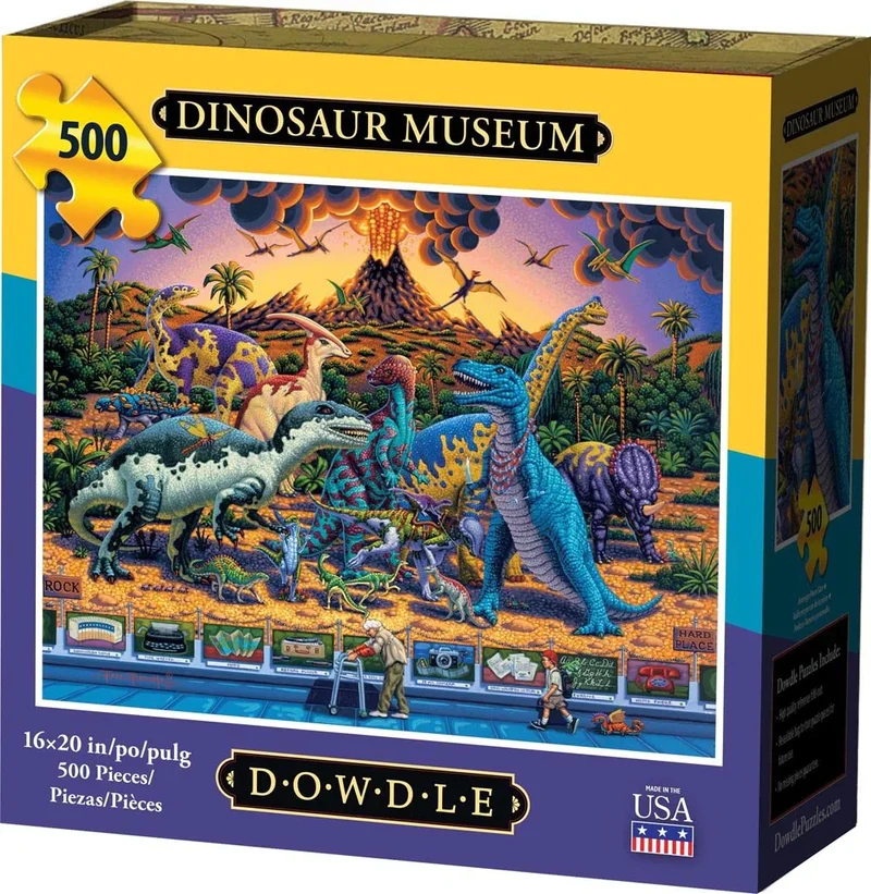 DMG Dinosaur Museum (500pcs) (DAMAGED BOX)