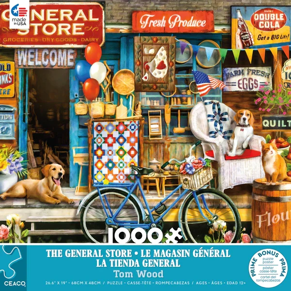 PFG The General Store, Tom Wood (1000pcs) (Usage/Used - PUZZLES FOR GOOD)
