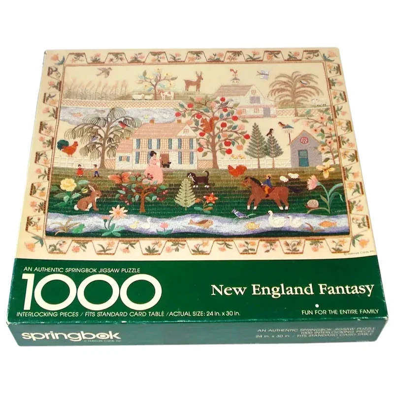 PFG New England Fantasy (1000pcs) (Usage/Used - PUZZLES FOR GOOD)