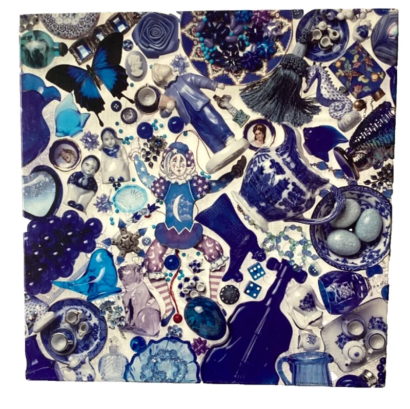 PFG Shades of Blue (500pcs) (Usage/Used - PUZZLES FOR GOOD)
