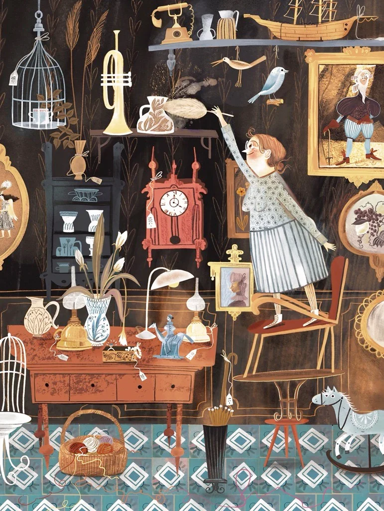 Vintage Shop, Adelina Lirius (1000pcs)