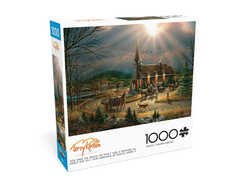 DMG God Shed His Grace on Thee, Terry Redlin (1000pcs) (DAMAGED BOX)