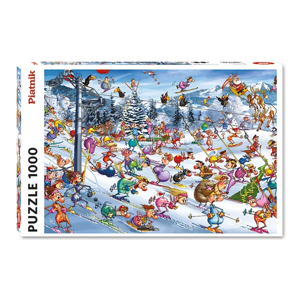 Christmas Skiing, Francois Ruyer