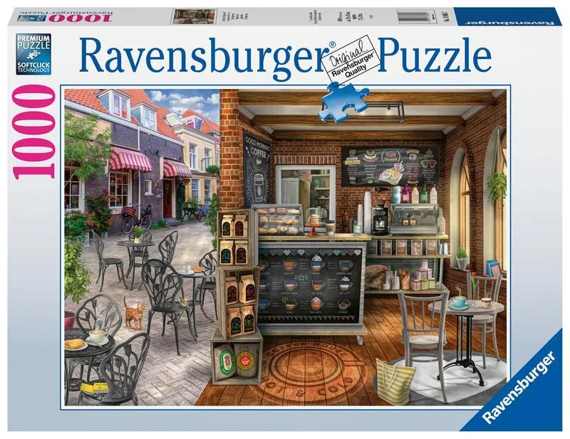 PFG Ravensburger Quaint Cafe, Jason Taylor (Usage/Used - PUZZLES FOR GOOD)