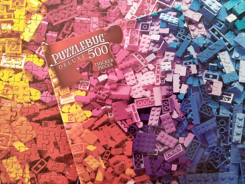 PFG Colorful Building Block Toys (Usage/Used - PUZZLES FOR GOOD)