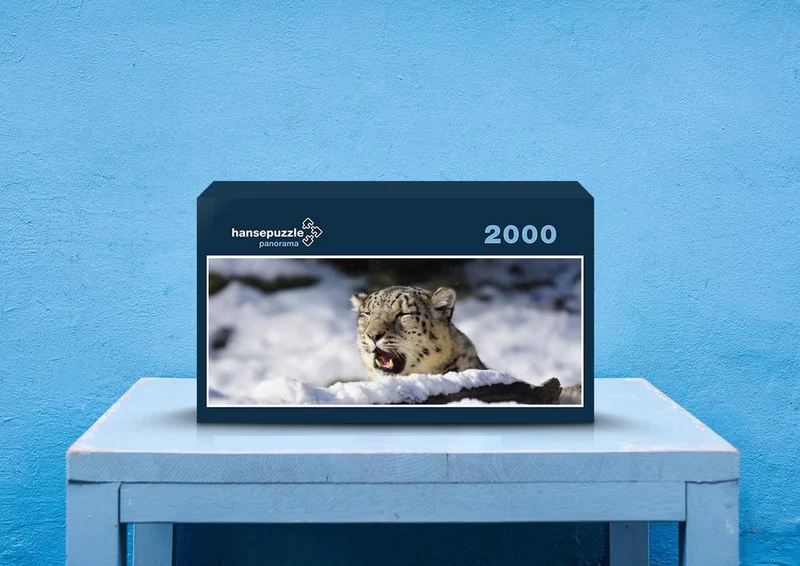 77030 Tierwelt - Schneeleopard Puzzle