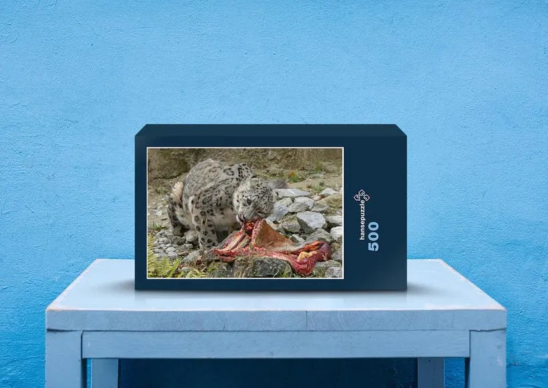 74377 Tierwelt - Schneeleopard Puzzle