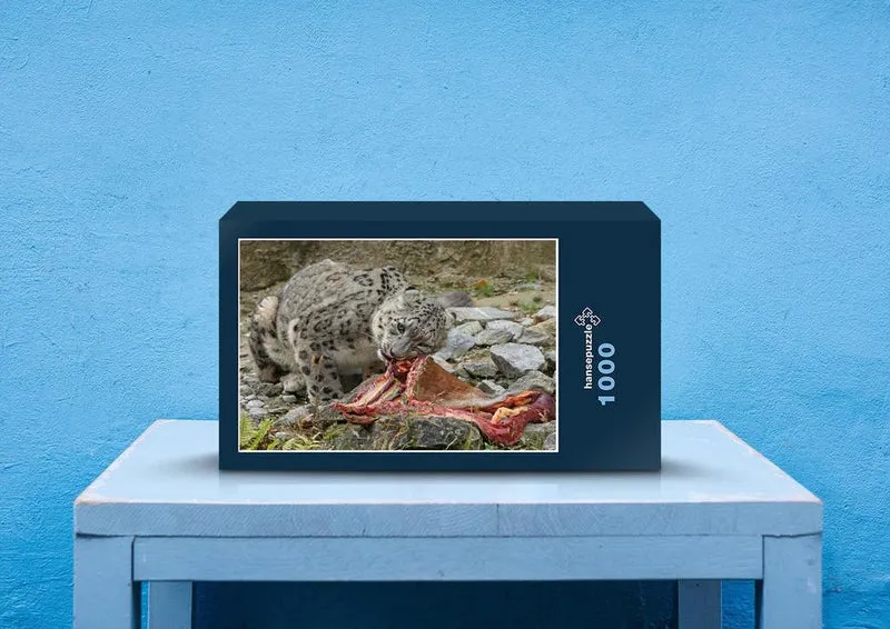 74377 Tierwelt - Schneeleopard Puzzle