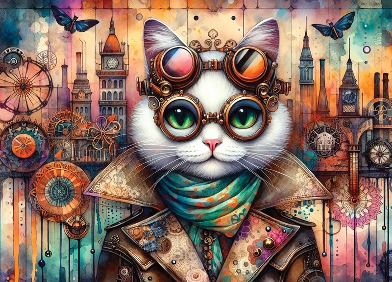 Purrfect Urbanity (1000pcs)