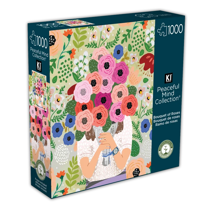 Peaceful Mind - Bouquet of Roses (1000pcs)