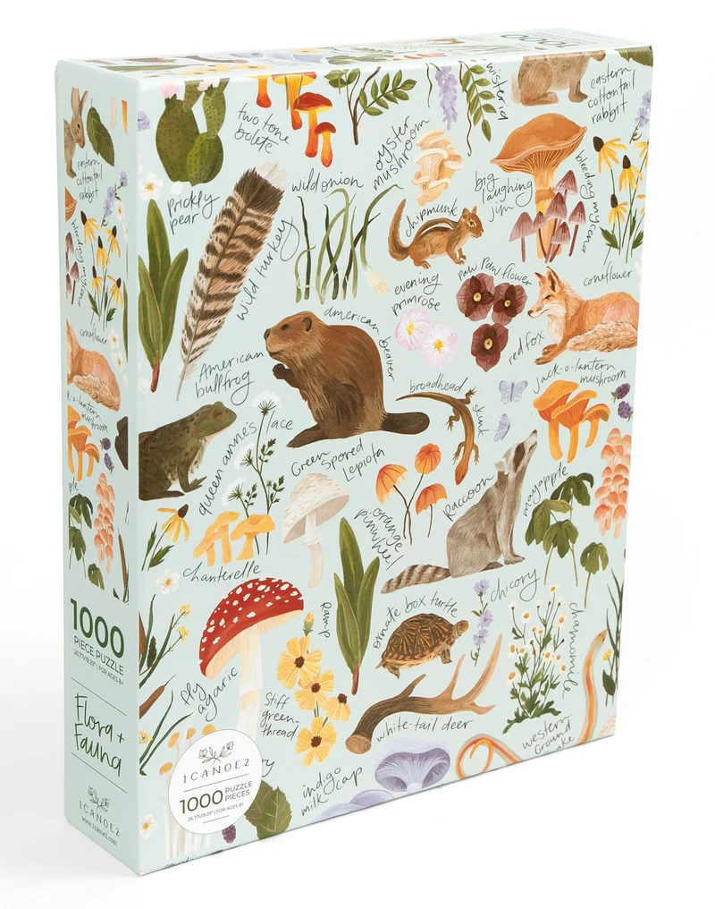PFG Flora & Fauna (1000pcs) (Usage/Used - PUZZLES FOR GOOD)