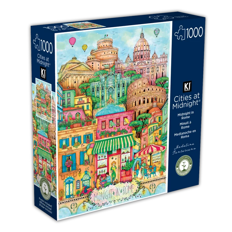 Cities at Midnight - Rome, Madalina Tantareanu (1000pcs)