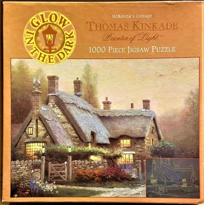PFG McKenna's Cottage (Glow in the Dark) (Usagé/Used - PUZZLES FOR GOOD)