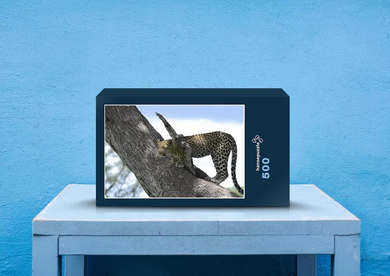 77244 Tierwelt - Leopard Puzzle