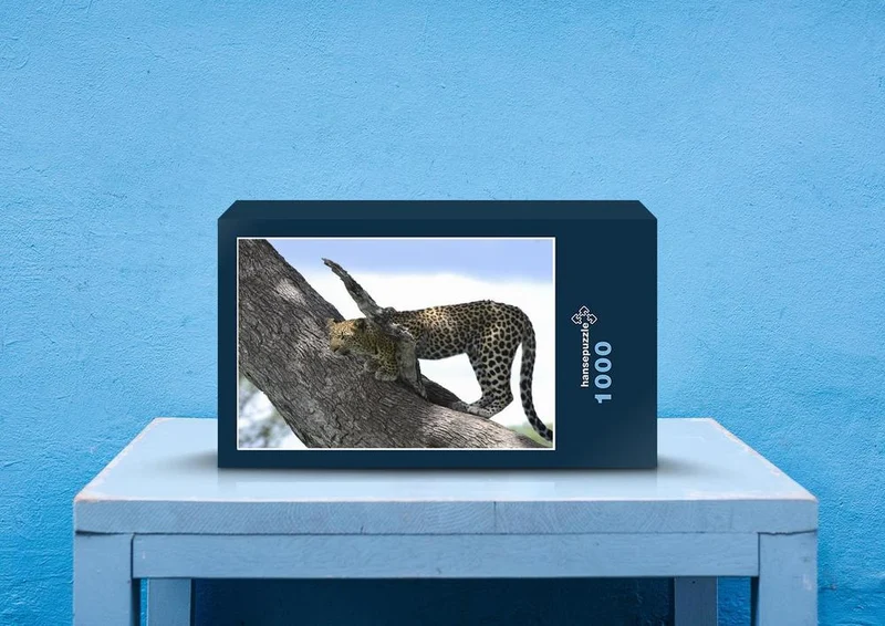 77244 Tierwelt - Leopard Puzzle