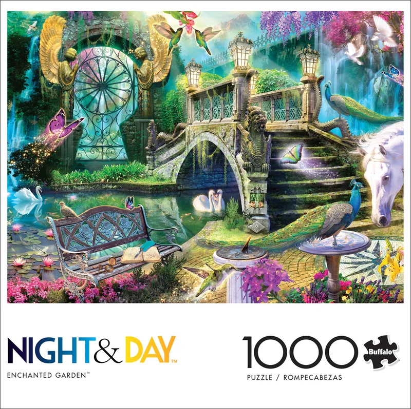 pfg Night & Day: Enchanted Garden (Usage/Used - PUZZLES FOR GOOD)