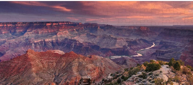 PFG Desert View - Grand Canyon National Park (150pcs) (Usage/Used - PUZZLES FOR GOOD)