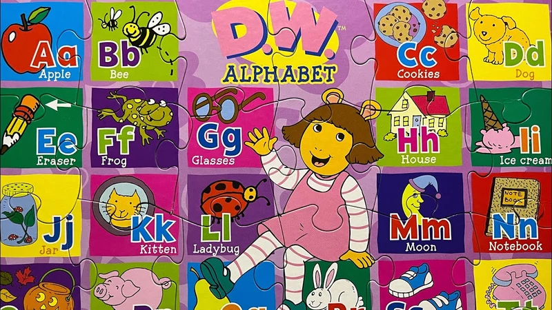 PFG Arthur - Alphabet (24pcs) (Usage/Used - PUZZLES FOR GOOD)
