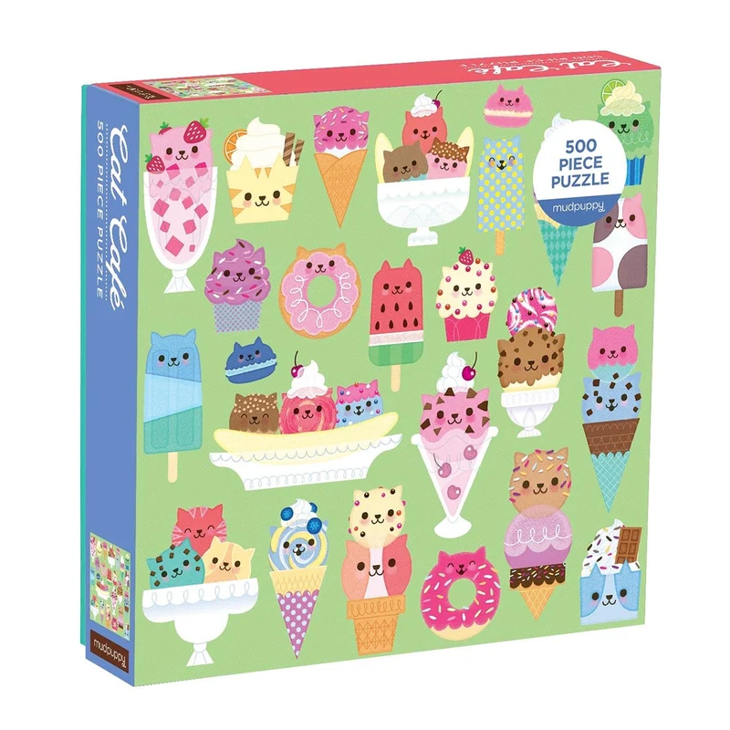 PFG Cat Cafe (500pcs) (Usage/Used - PUZZLES FOR GOOD)