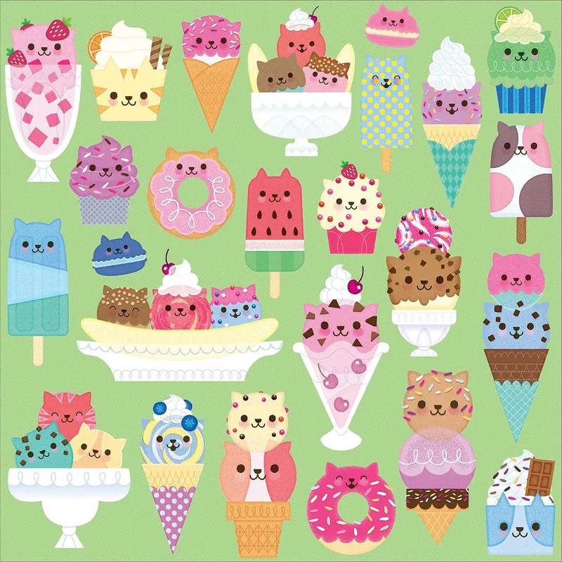 PFG Cat Cafe (500pcs) (Usage/Used - PUZZLES FOR GOOD)