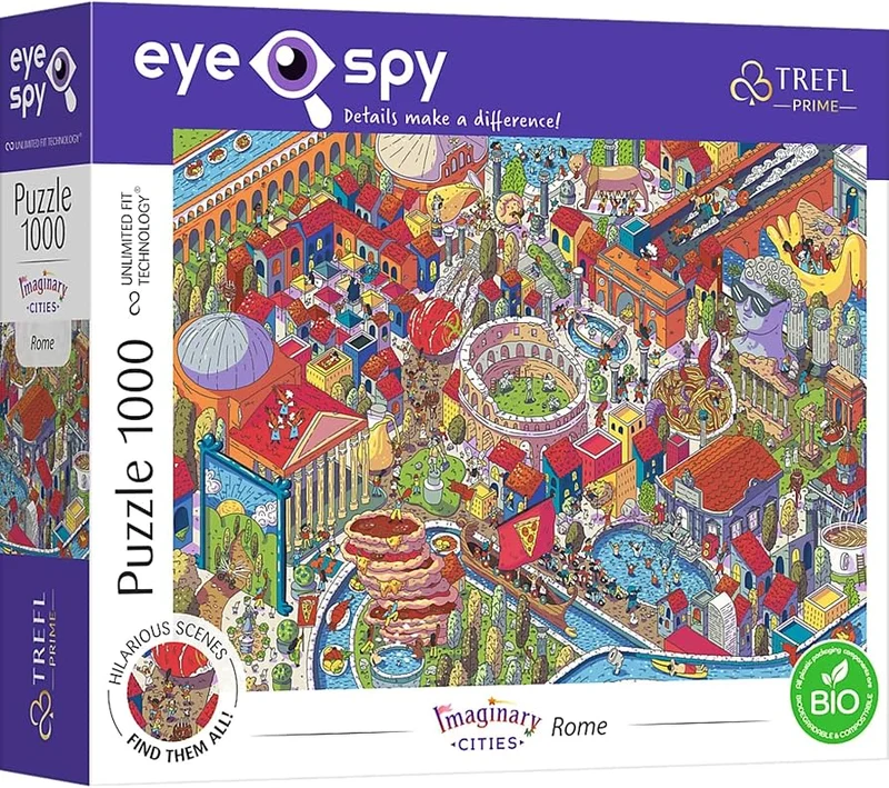 DMG Imaginary Cities - Rome - Eye Spy (1000pcs) (DAMAGED BOX)