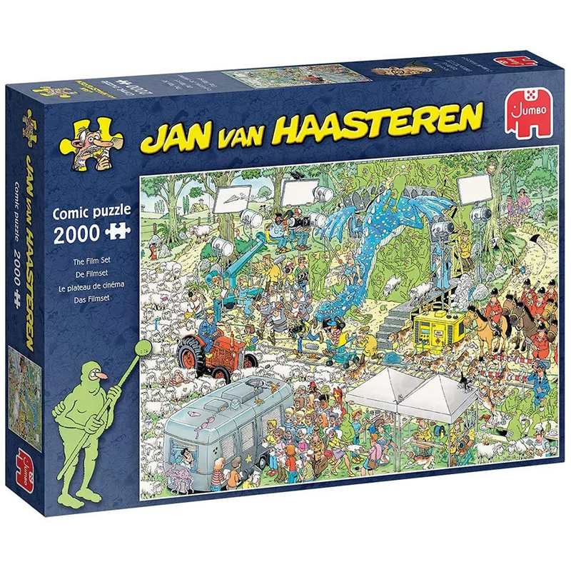PFG The Film Set / Le plateau de cinéma, JVH (2000pcs) (Usage/Used - PUZZLES FOR GOOD)