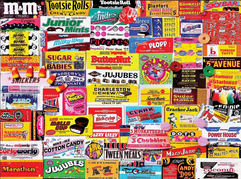 PFG Candy Wrappers, Charlie Girard (Usage/Used - PUZZLES FOR GOOD)