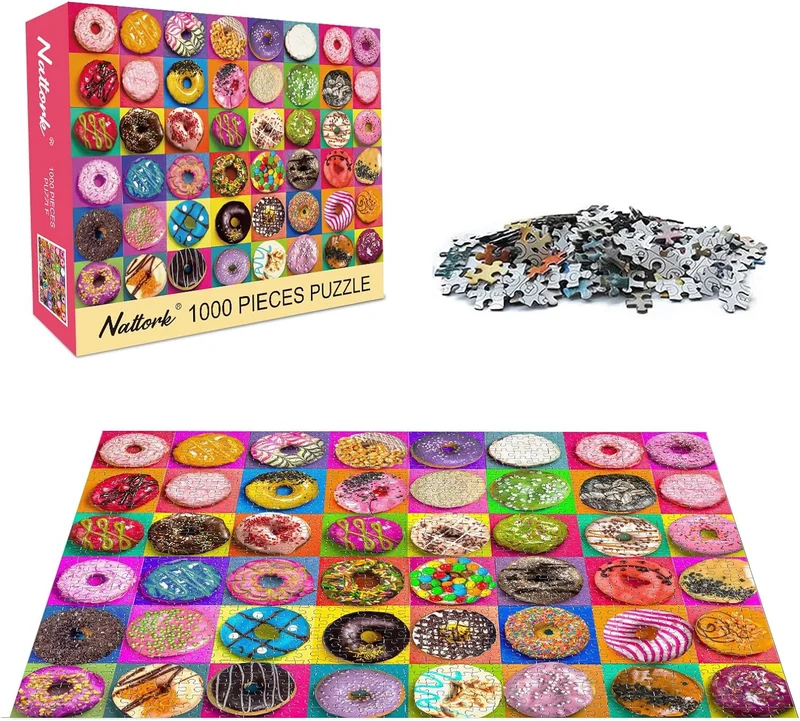 PFG Donuts (1000 pcs) (Usage/Used - PUZZLES FOR GOOD)