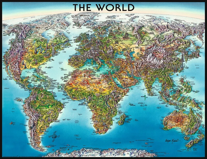 Ravensburger World Map