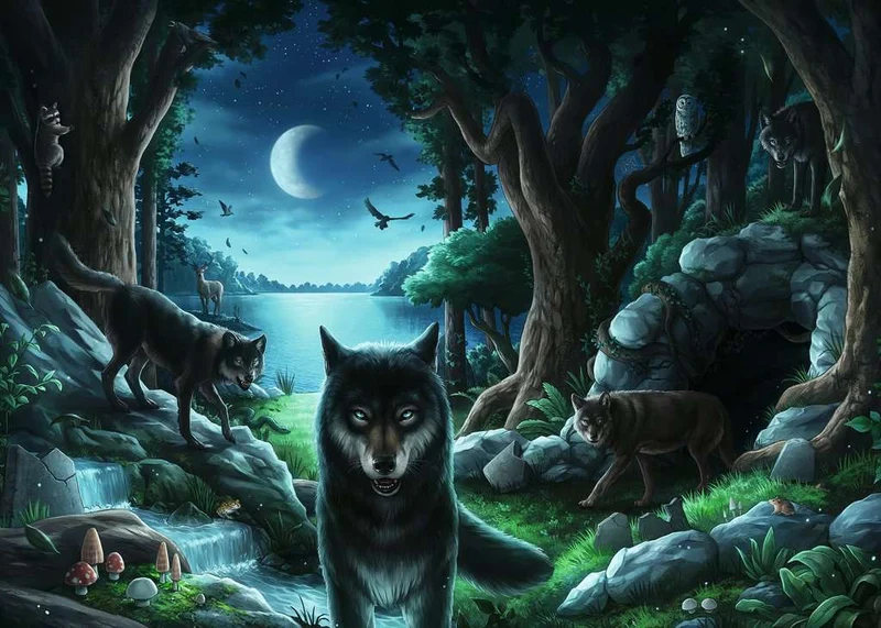 PFG Ravensburger Escape: The Curse of the Wolves (759pcs) (Usage/Used - PUZZLES FOR GOOD)