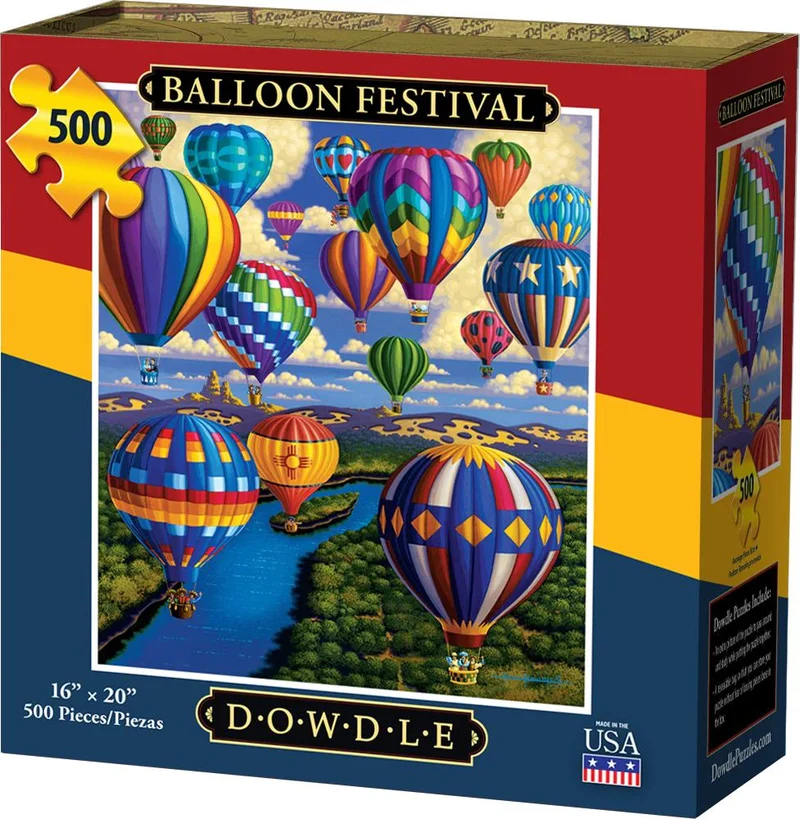 PFG Balloon Festival (500pcs) (Usage/Used - PUZZLES FOR GOOD)