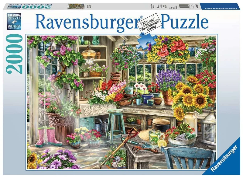PFG Ravensburger Gardener's Paradise (2000pcs) (Usage/Used - PUZZLES FOR GOOD)
