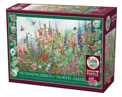 PFG Hummingbirds of North America (2000pcs) (Usage/Used - PUZZLES FOR GOOD)