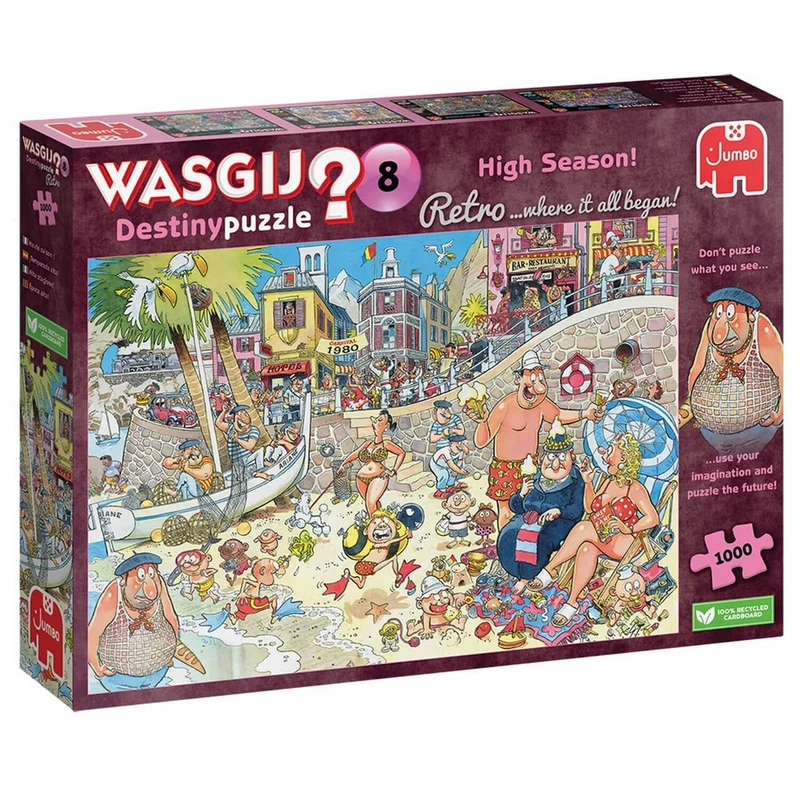PFG Wasgij? Retro Destiny #8, High Season (Usage/Used - PUZZLES FOR GOOD)