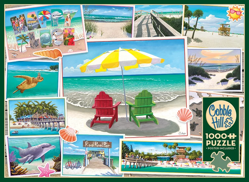 PFG Happy Place (1000pcs) (Usage/Used - PUZZLES FOR GOOD)